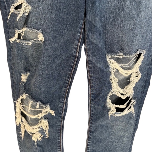 American Eagle Outfitters Hi-Rise Distressed Jegging Jeans size 16 S. - Picture 3 of 7